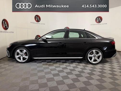 Mythos Black Metallic 2023 Audi S4 Premium Plus TFSI quattro Tiptronic
