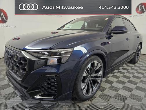Waitomo Blue Metallic 2026 Audi Q8 55 Premium Plus