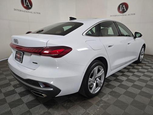 Glacier White Metallic 2025 Audi A5 Premium Plus TFSI quattro S tronic