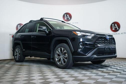 Midnight Black Metallic 2024 Toyota RAV4 Hybrid XLE Premium