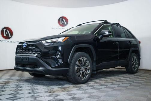Midnight Black Metallic 2024 Toyota RAV4 Hybrid XLE Premium