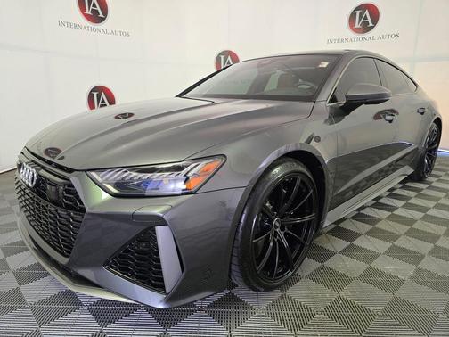 Gray 2026 Audi RS 7 4.0T Performance