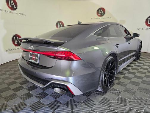 Gray 2026 Audi RS 7 4.0T Performance