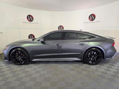 Gray 2026 Audi RS 7 4.0T Performance