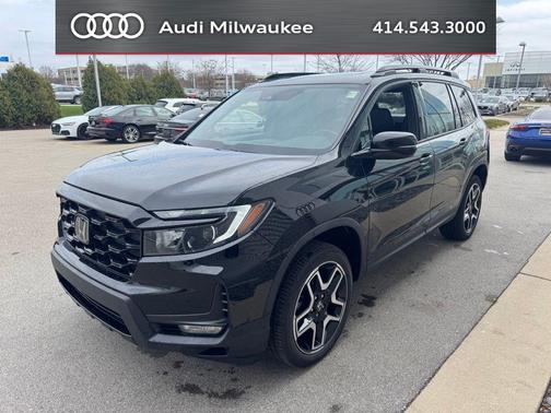 Crystal Black Pearl 2022 Honda Passport AWD Elite