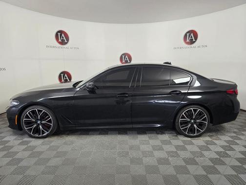 Black Sapphire Metallic 2023 BMW M550 i Xdrive