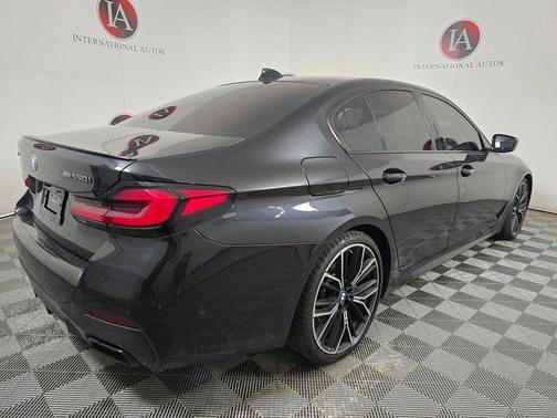 Black Sapphire Metallic 2023 BMW M550 i Xdrive