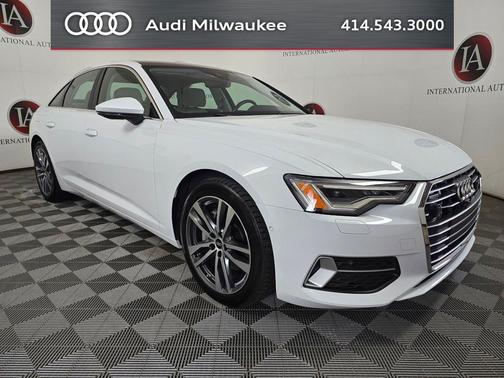 Glacier White Metallic 2023 Audi A6 45 Premium Plus