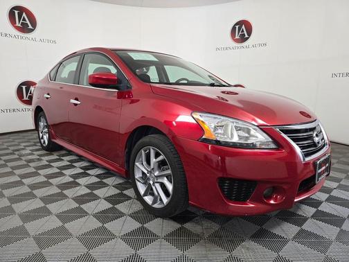 Red Brick 2014 Nissan Sentra SR