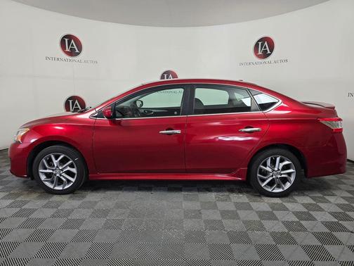 Red Brick 2014 Nissan Sentra SR