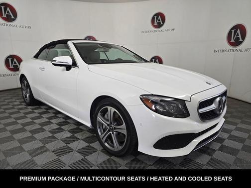 White 2018 Mercedes-Benz E-Class 4MATIC
