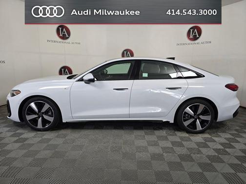 Glacier White Metallic 2026 Audi A5 Premium Plus TFSI quattro S tronic