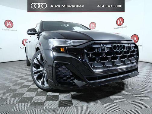 Mythos Black Metallic 2026 Audi Q8 55 Premium Plus