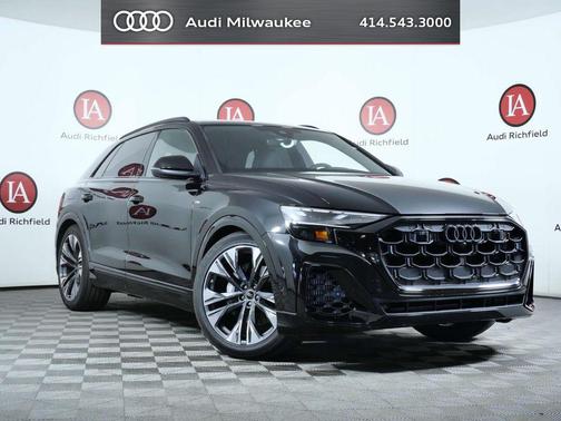 Mythos Black Metallic 2026 Audi Q8 55 Premium Plus
