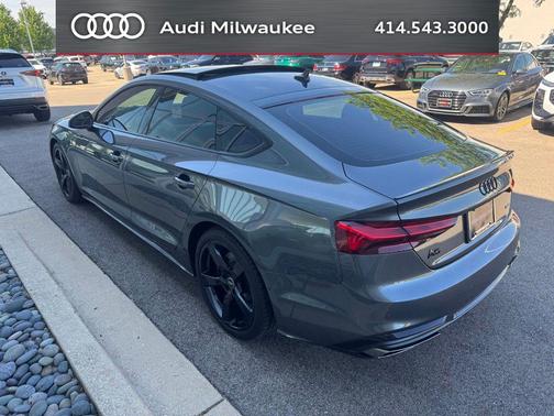Daytona Gray Pearl Effect 2023 Audi A5 Sportback 45 S Line Prestige