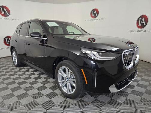 Black Sapphire Metallic 2025 BMW X3 30 xDrive