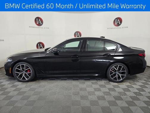 Black Sapphire Metallic 2023 BMW M550 i Xdrive