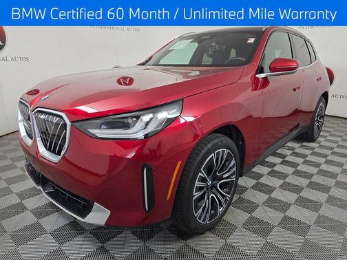 Vegas Red Metallic 2025 BMW X3 30 xDrive