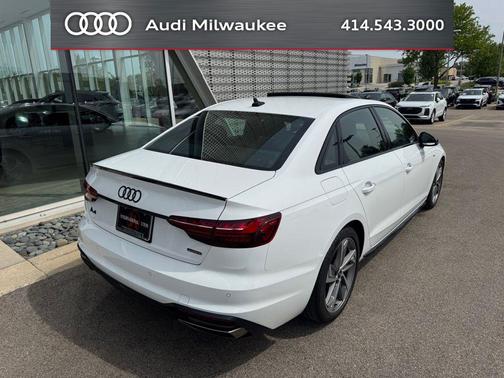 Ibis White 2023 Audi A4 45 S line Premium Plus