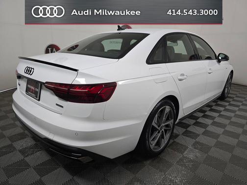 Ibis White 2023 Audi A4 45 S line Premium Plus
