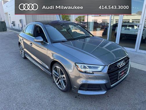 Gray 2019 Audi A3 2.0T Premium