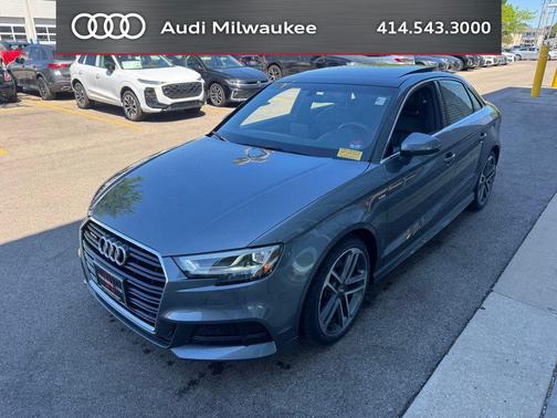 Gray 2019 Audi A3 2.0T Premium