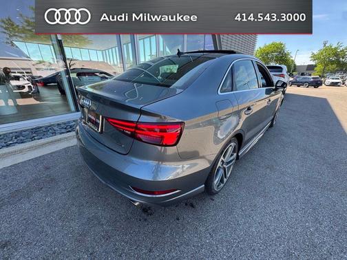 Gray 2019 Audi A3 2.0T Premium