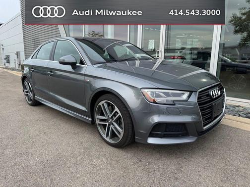 Gray 2019 Audi A3 2.0T Premium