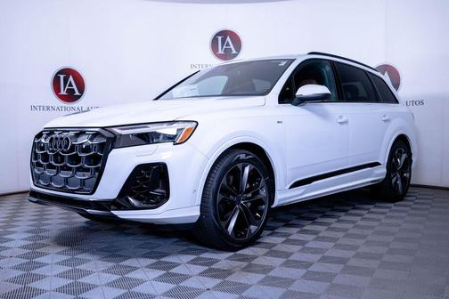 White 2026 Audi Q7 55 Prestige