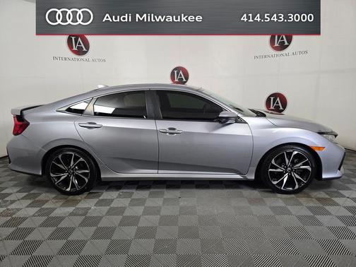 Lunar Silver Metallic 2019 Honda Civic Si