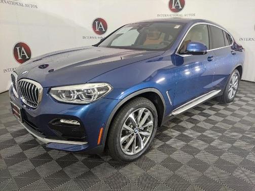 Phytonic Blue Metallic 2019 BMW X4 xDrive30i