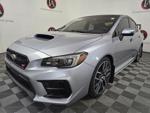 Ice Silver Metallic 2020 Subaru WRX STI Limited w/Lip