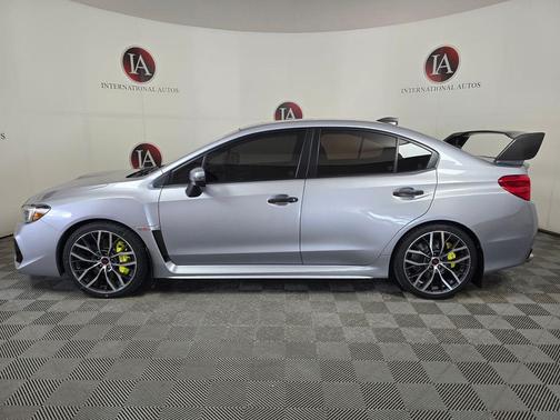 Ice Silver Metallic 2020 Subaru WRX STI Limited w/Lip