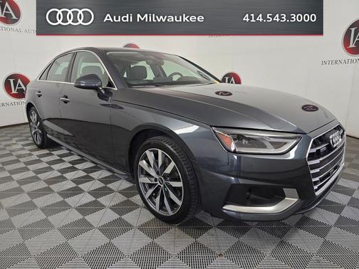 Manhattan Gray Metallic 2022 Audi A4 40 Premium
