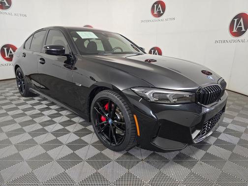 Black Sapphire Metallic 2023 BMW 330e xDrive