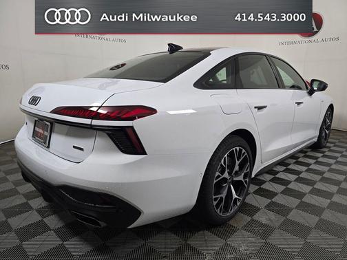 Glacier White Metallic 2026 Audi A6 Premium Plus quattro S tronic