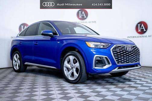 Ultra Blue Metallic 2023 Audi Q5 45 S line Premium