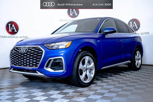 Ultra Blue Metallic 2023 Audi Q5 45 S line Premium