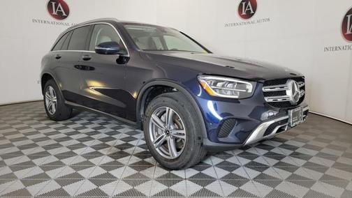 Blue 2021 Mercedes-Benz GLC 300 4MATIC