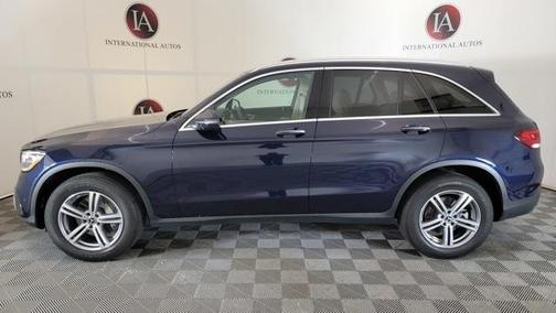 Blue 2021 Mercedes-Benz GLC 300 4MATIC