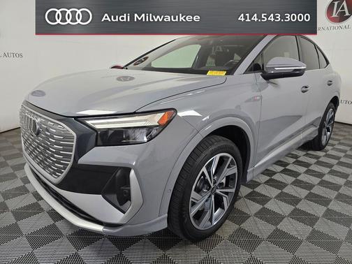 Pebble Gray 2023 Audi Q4 e-tron Premium Plus 50 quattro