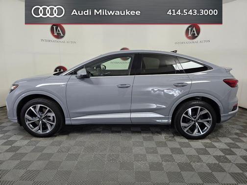 Pebble Gray 2023 Audi Q4 e-tron Premium Plus 50 quattro