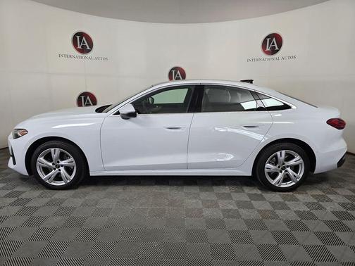 Glacier White Metallic 2025 Audi A5 Prestige TFSI quattro S tronic