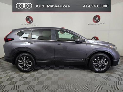 Gray 2022 Honda CR-V AWD EX-L