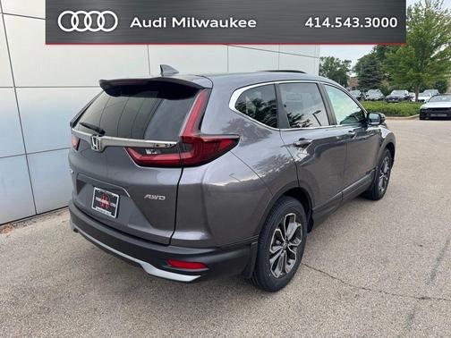 Gray 2022 Honda CR-V AWD EX-L