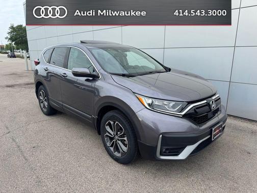Gray 2022 Honda CR-V AWD EX-L