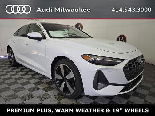 White 2025 Audi A5 Premium Plus
