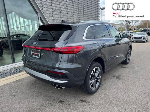 Gray / Black 2025 Audi Q5 Premium Plus TFSI quattro S tronic