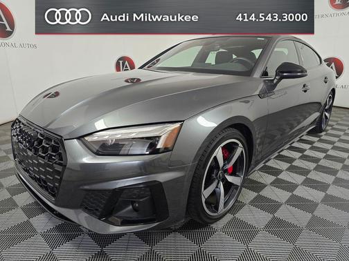 Daytona Gray Pearl Effect 2023 Audi A5 Sportback 45 S Line Premium Plus