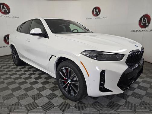 Alpine White 2026 BMW X6 xDrive40i